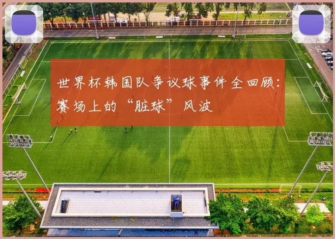 世界杯韩国队争议球事件全回顾：赛场上的“脏球”风波
