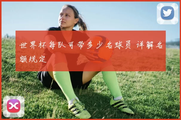 世界杯每队可带多少名球员 详解名额规定