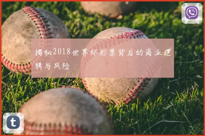 揭秘2018世界杯彩票背后的商业逻辑与风险