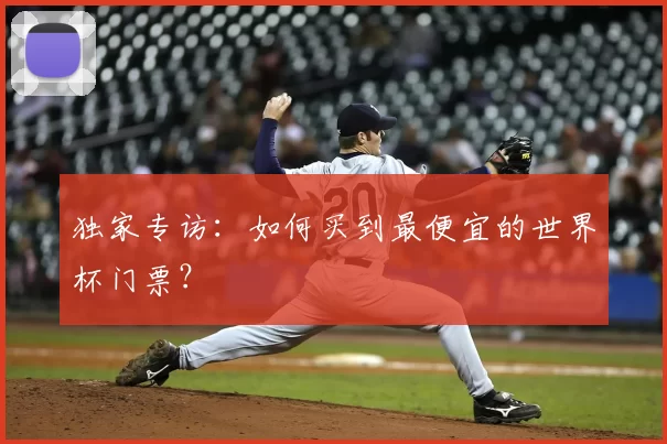 独家专访:如何买到最便宜的世界杯门票?